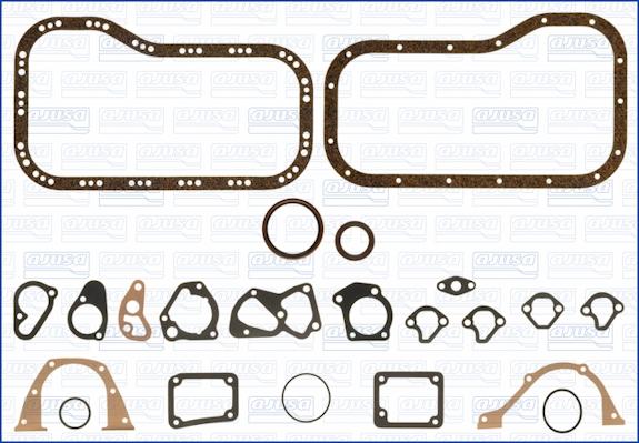 Ajusa 54016400 - Комплект прокладок, блок-картер двигателя autospares.lv