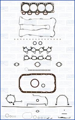 Ajusa 50128200 - Комплект прокладок, двигатель autospares.lv