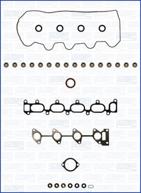 Ajusa 53021000 - Комплект прокладок, головка цилиндра autospares.lv