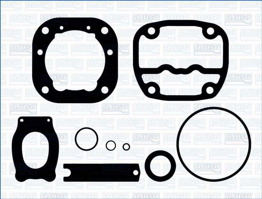 Ajusa BC00051 - Ремкомплект, компрессор autospares.lv