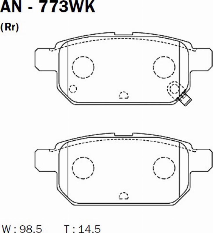 BENDIX 573384 - Тормозные колодки, дисковые, комплект autospares.lv