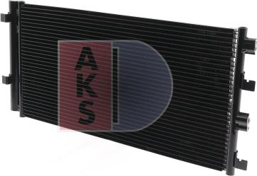 AKS Dasis 492004N - Конденсатор кондиционера autospares.lv