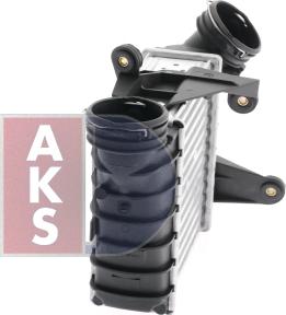 AKS Dasis 497000N - Интеркулер, теплообменник турбины autospares.lv