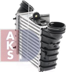 AKS Dasis 497000N - Интеркулер, теплообменник турбины autospares.lv