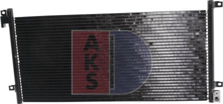 AKS Dasis 402040N - Конденсатор кондиционера autospares.lv