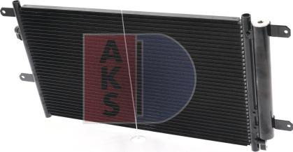 AKS Dasis 402005N - Конденсатор кондиционера autospares.lv