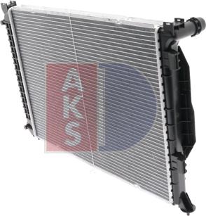 AKS Dasis 480140N - Радиатор, охлаждение двигателя autospares.lv