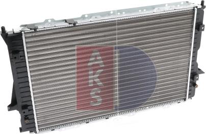 AKS Dasis 481100N - Радиатор, охлаждение двигателя autospares.lv