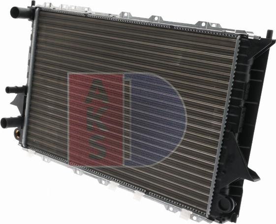 AKS Dasis 481120N - Радиатор, охлаждение двигателя autospares.lv