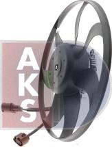 AKS Dasis 488028N - Вентилятор, охлаждение двигателя autospares.lv