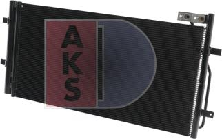 AKS Dasis 482029N - Конденсатор кондиционера autospares.lv
