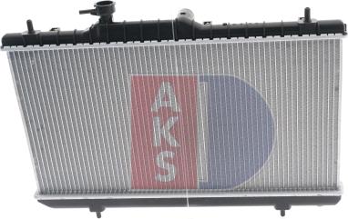 AKS Dasis 560015N - Радиатор, охлаждение двигателя autospares.lv