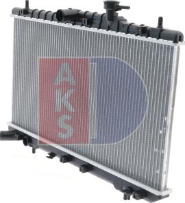 AKS Dasis 560015N - Радиатор, охлаждение двигателя autospares.lv