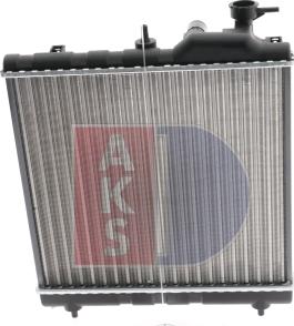AKS Dasis 560350N - Радиатор, охлаждение двигателя autospares.lv