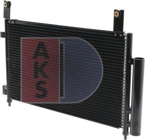 AKS Dasis 512043N - Конденсатор кондиционера autospares.lv