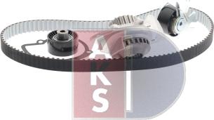 AKS Dasis 570336N - Водяной насос + комплект зубчатого ремня ГРМ autospares.lv