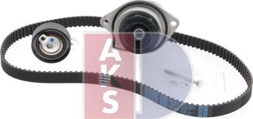 AKS Dasis 570299N - Водяной насос + комплект зубчатого ремня ГРМ autospares.lv
