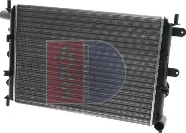 AKS Dasis 099297N - Радиатор, охлаждение двигателя autospares.lv
