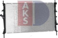 AKS Dasis 090152N - Радиатор, охлаждение двигателя autospares.lv