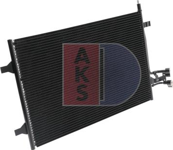AKS Dasis 092045N - Конденсатор кондиционера autospares.lv