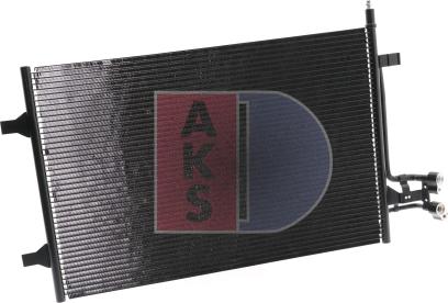 AKS Dasis 092045N - Конденсатор кондиционера autospares.lv