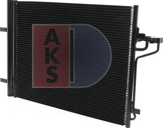 AKS Dasis 092058N - Конденсатор кондиционера autospares.lv