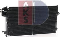 AKS Dasis 092001N - Конденсатор кондиционера autospares.lv