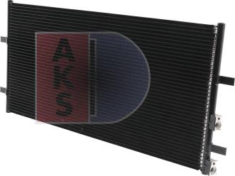 AKS Dasis 092038N - Конденсатор кондиционера autospares.lv