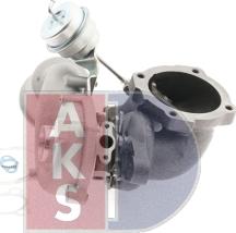AKS Dasis 045106N - Турбина, компрессор autospares.lv