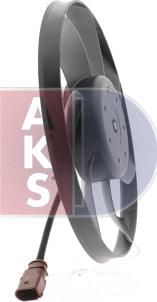 AKS Dasis 048092N - Вентилятор, охлаждение двигателя autospares.lv