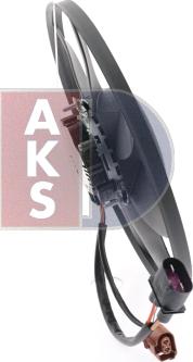AKS Dasis 048106N - Вентилятор, охлаждение двигателя autospares.lv