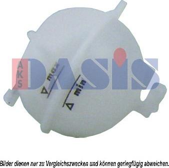 AKS Dasis 043004N - Компенсационный бак, охлаждающая жидкость autospares.lv