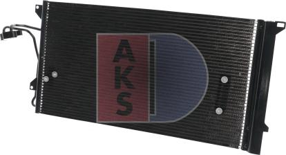 AKS Dasis 042040N - Конденсатор кондиционера autospares.lv