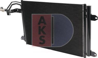AKS Dasis 042008N - Конденсатор кондиционера autospares.lv