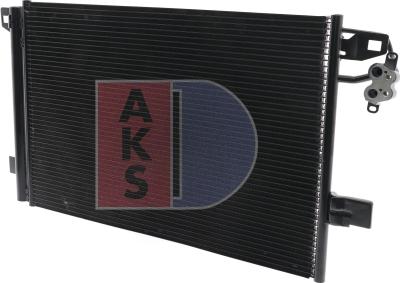 AKS Dasis 042024N - Конденсатор кондиционера autospares.lv