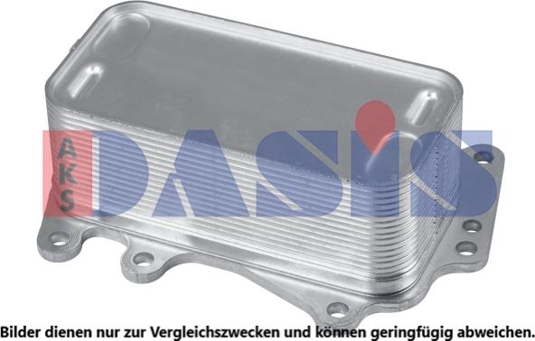 AKS Dasis 056062N - Масляный радиатор, двигательное масло autospares.lv