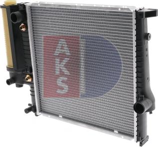 AKS Dasis 050980N - Радиатор, охлаждение двигателя autospares.lv