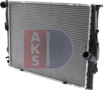 AKS Dasis 050045N - Радиатор, охлаждение двигателя autospares.lv