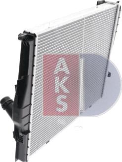 AKS Dasis 050042N - Радиатор, охлаждение двигателя autospares.lv