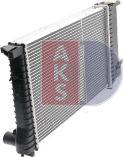 AKS Dasis 051560N - Радиатор, охлаждение двигателя autospares.lv
