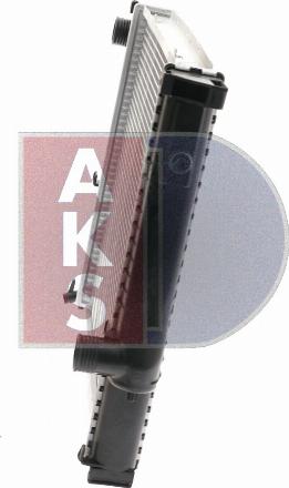 AKS Dasis 051520N - Радиатор, охлаждение двигателя autospares.lv