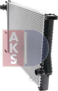 AKS Dasis 051630N - Радиатор, охлаждение двигателя autospares.lv