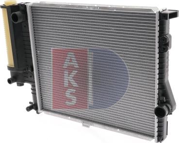 AKS Dasis 051080N - Радиатор, охлаждение двигателя autospares.lv
