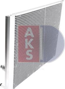 AKS Dasis 052004N - Радиатор, охлаждение двигателя autospares.lv