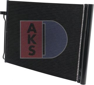 AKS Dasis 052019N - Конденсатор кондиционера autospares.lv