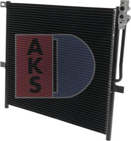 AKS Dasis 052012N - Конденсатор кондиционера autospares.lv