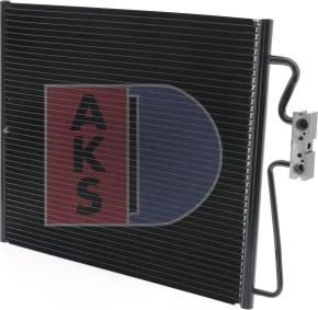 AKS Dasis 052180N - Конденсатор кондиционера autospares.lv