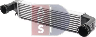 AKS Dasis 057006N - Интеркулер, теплообменник турбины autospares.lv