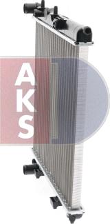 AKS Dasis 060034N - Радиатор, охлаждение двигателя autospares.lv