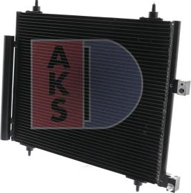 AKS Dasis 062005N - Конденсатор кондиционера autospares.lv